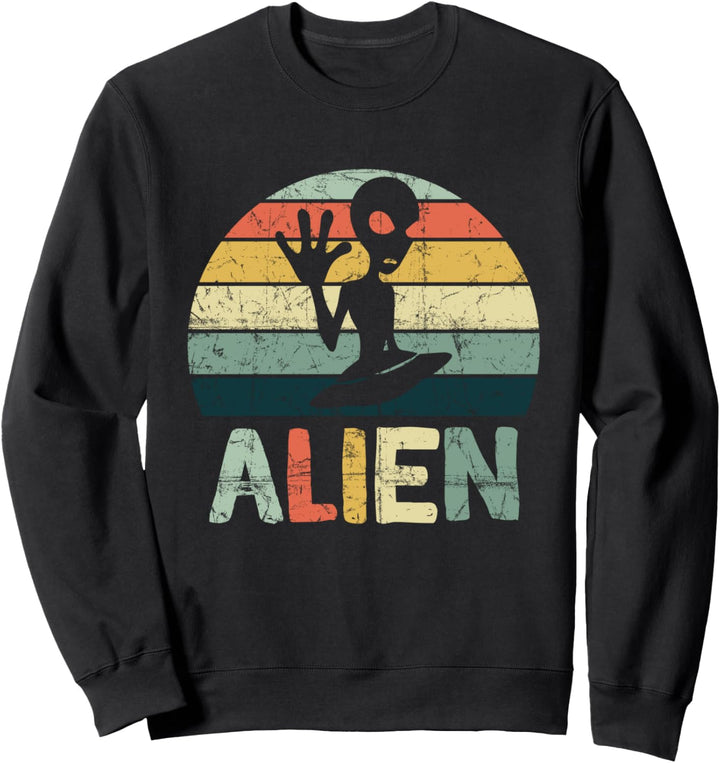 Ausserirdische Alien UFO Ausserirdische Sci-Fi neu Geschenk Sweatshirt