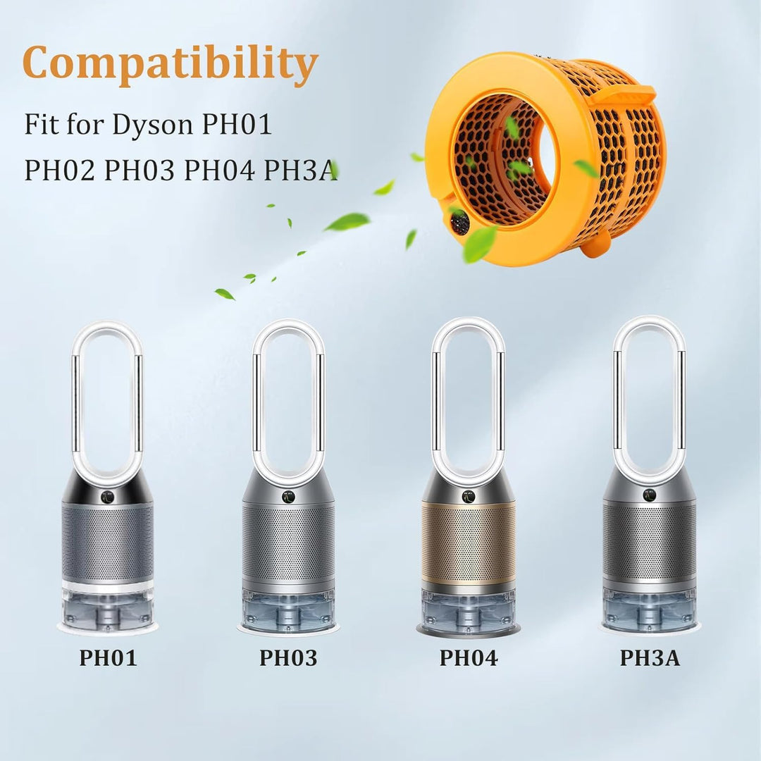 Luftreinigungsfilter für Dyson Pure Humidify + Cool PH01 PH02 PH03 PH04 PH3A, Ersatzfilter Kompatibe