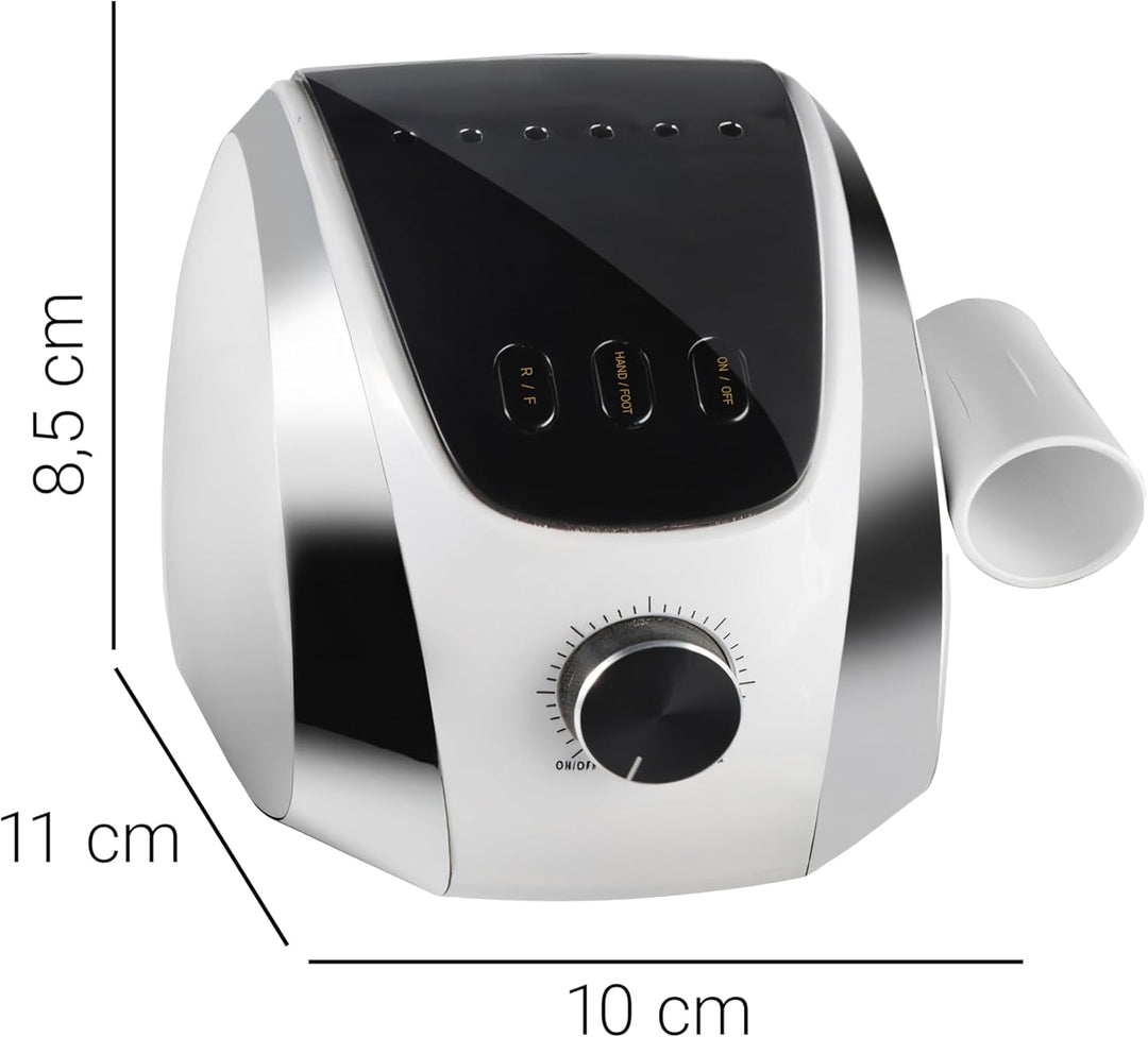 Retoo Nagelfräser Elektrische 35000 U/Min 65W Professionelle Nagelfeile mit LED Display Fräser für G