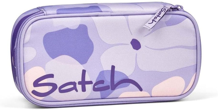Satch pack Schulrucksack Set 2tlg. inkl. Schlamperbox (Lilac Blossom), Lilac Blossom