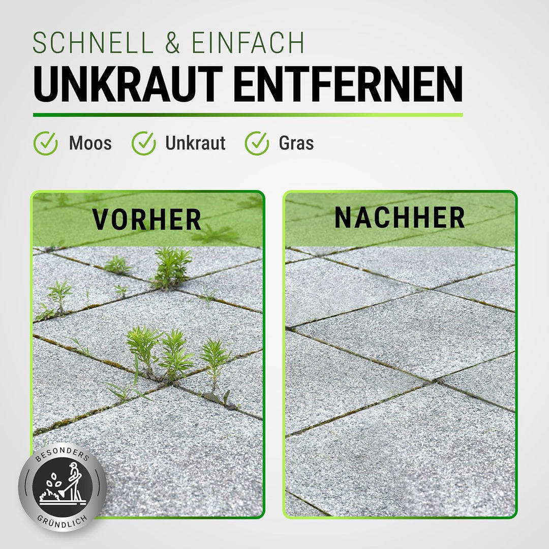 FISO 2 Stück Unkrautbürsten für Freischneider (2024) | Universelle Wildkrautbürsten für Motorsensen
