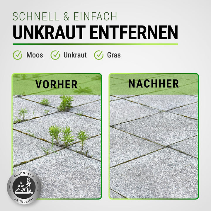FISO 2 Stück Unkrautbürsten für Freischneider (2024) | Universelle Wildkrautbürsten für Motorsensen