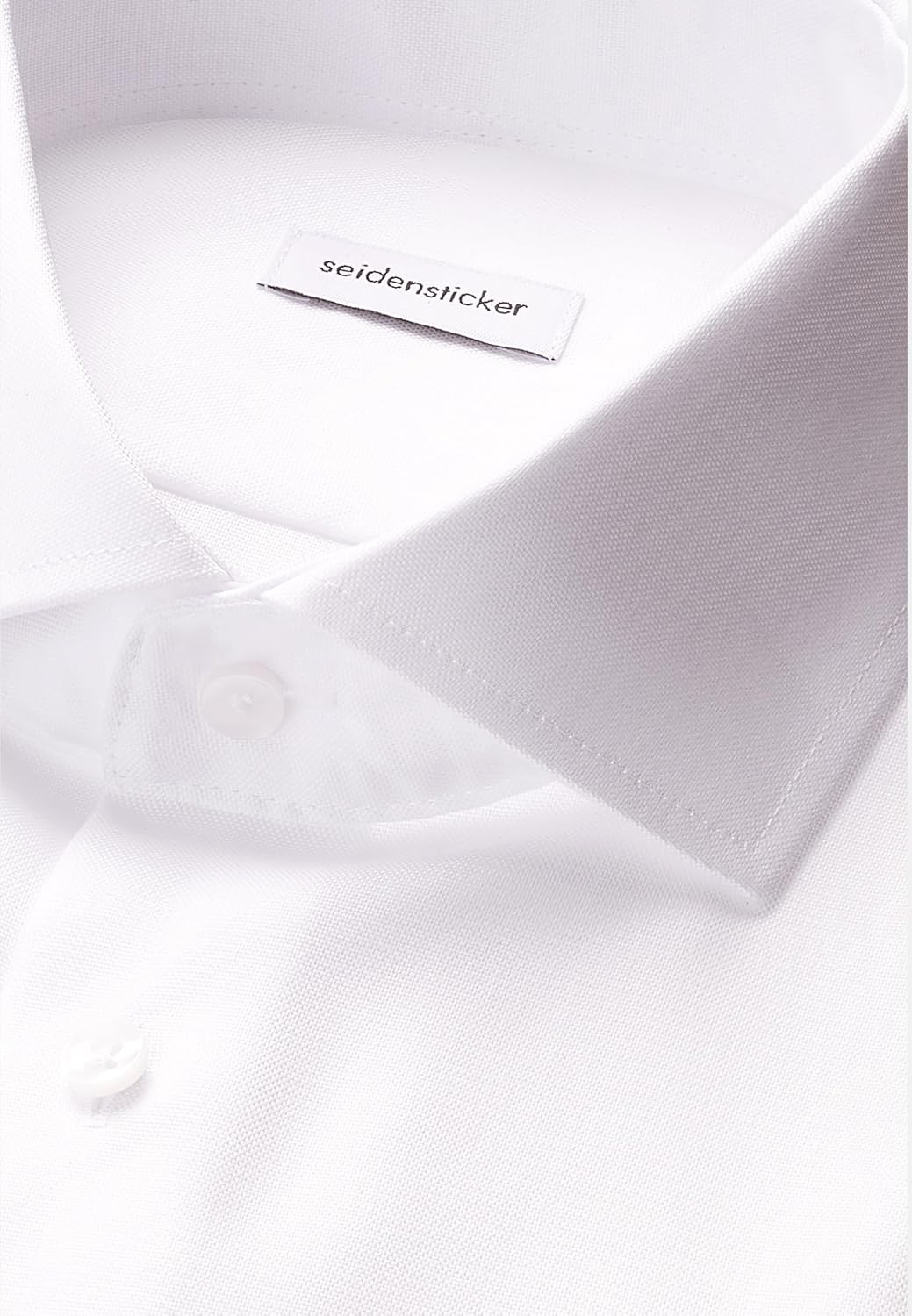 Seidensticker Herren Seidensticker Herren Business Hemd Slim Fit Businesshemd, Weiss (Weiss 01), 45