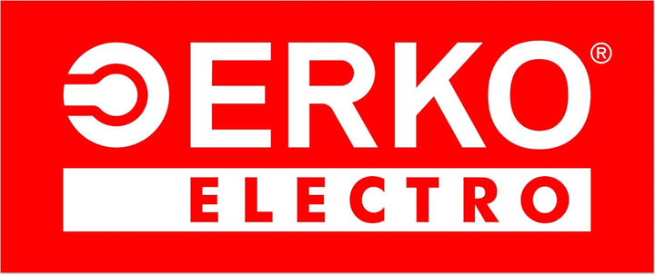 ERKO 100 Stück professionelle isolierte Ringkabelschuhe für M6 Schrauben und Drahtgrösse von 16 mm2,