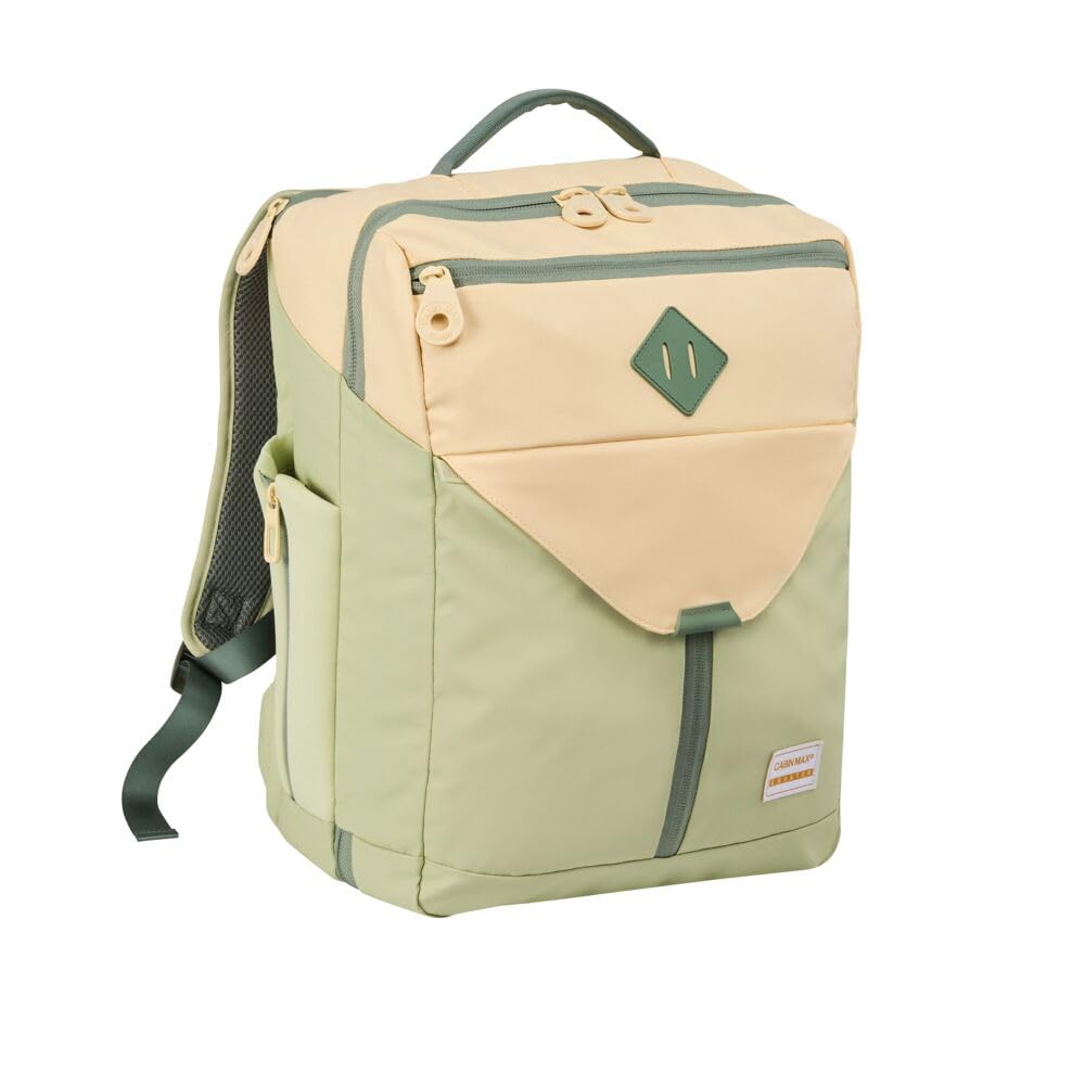 Cabin Max Handgepäck-Rucksack 40x30x20 Ryanair Reiserucksack für Flugzeug 24L Lemongrass, 24L Lemong