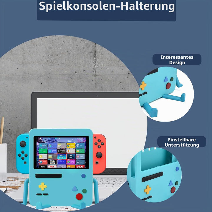 Ständer für Nintendo Switch Zubehör, Cartoon Niedlich, Spiele Console Cover Schutzhülle für Switch P