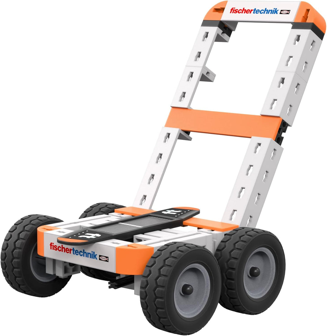 fischertechnik Junior Max Konstruktionsspielzeug ab 5 Jahren, 10 Modelle | Solar-Baukasten 576101 mi
