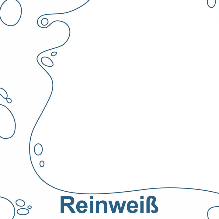 Fonteino Schwimmbadfarbe Poolfarbe Poolbeschichtung Beton Schwimmbeckenfarbe Weiss - 2,5L, Reinweiss
