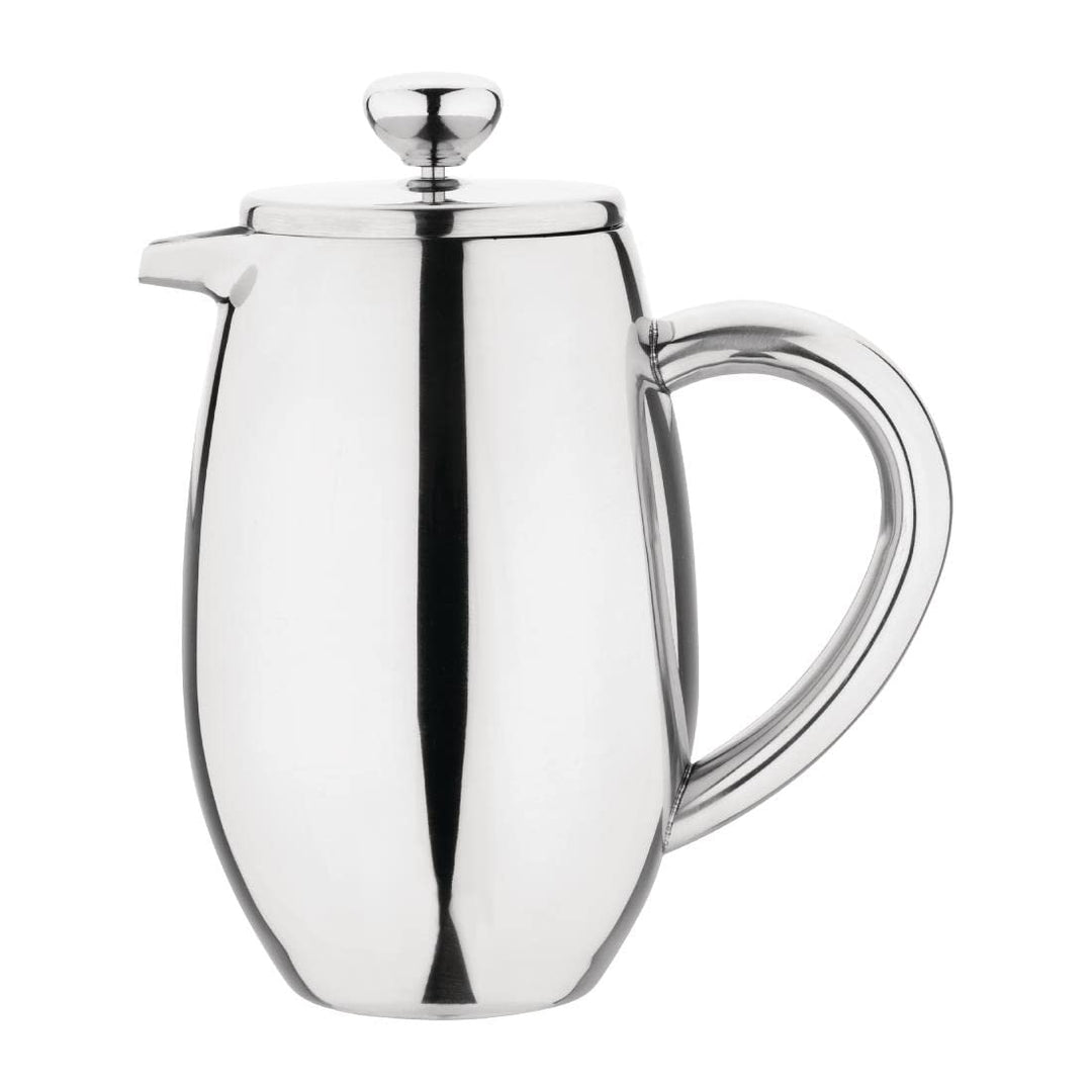 Olympia Cafetiere Insulated St/St - 3 Cup 350ml, Silber