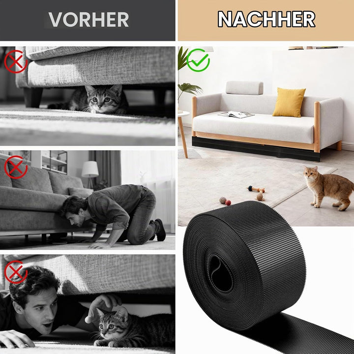 Spielzeugblocker Couch für Haustiere, Couch Spielzeug Blocker 6mx5cm Couch Stopper Sofaschutz Katze