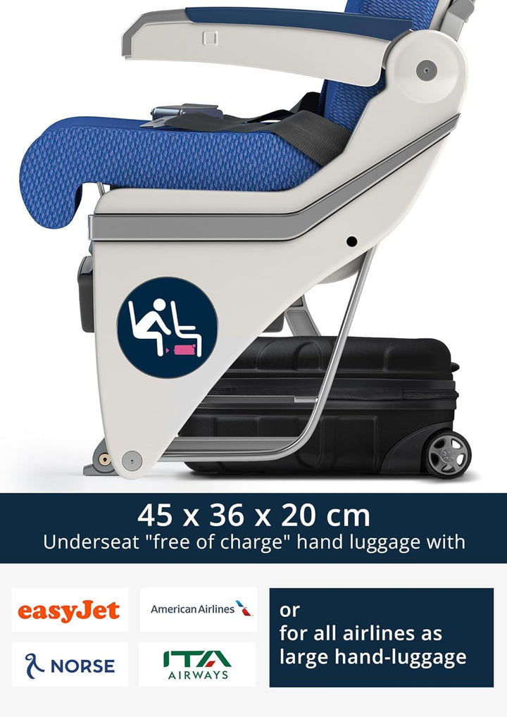 Suitline - 2er Koffer-Set Trolley-Set Rollkoffer Hartschalen-Koffer Reisekoffer, TSA, (66 cm, 76 cm)