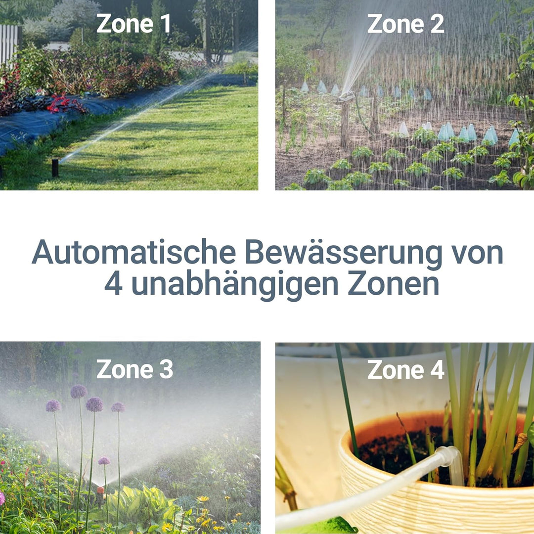 Bewässerungscomputer Jardana / Bewässerungscomputer 4 Ausgänge für automatisches Bewässerungssystem