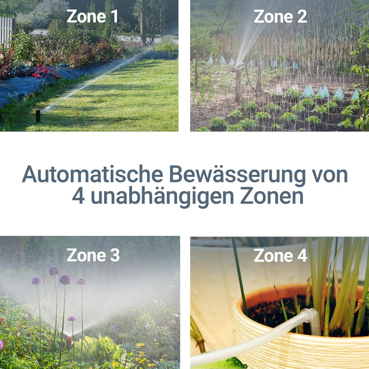 Bewässerungscomputer Jardana / Bewässerungscomputer 4 Ausgänge für automatisches Bewässerungssystem