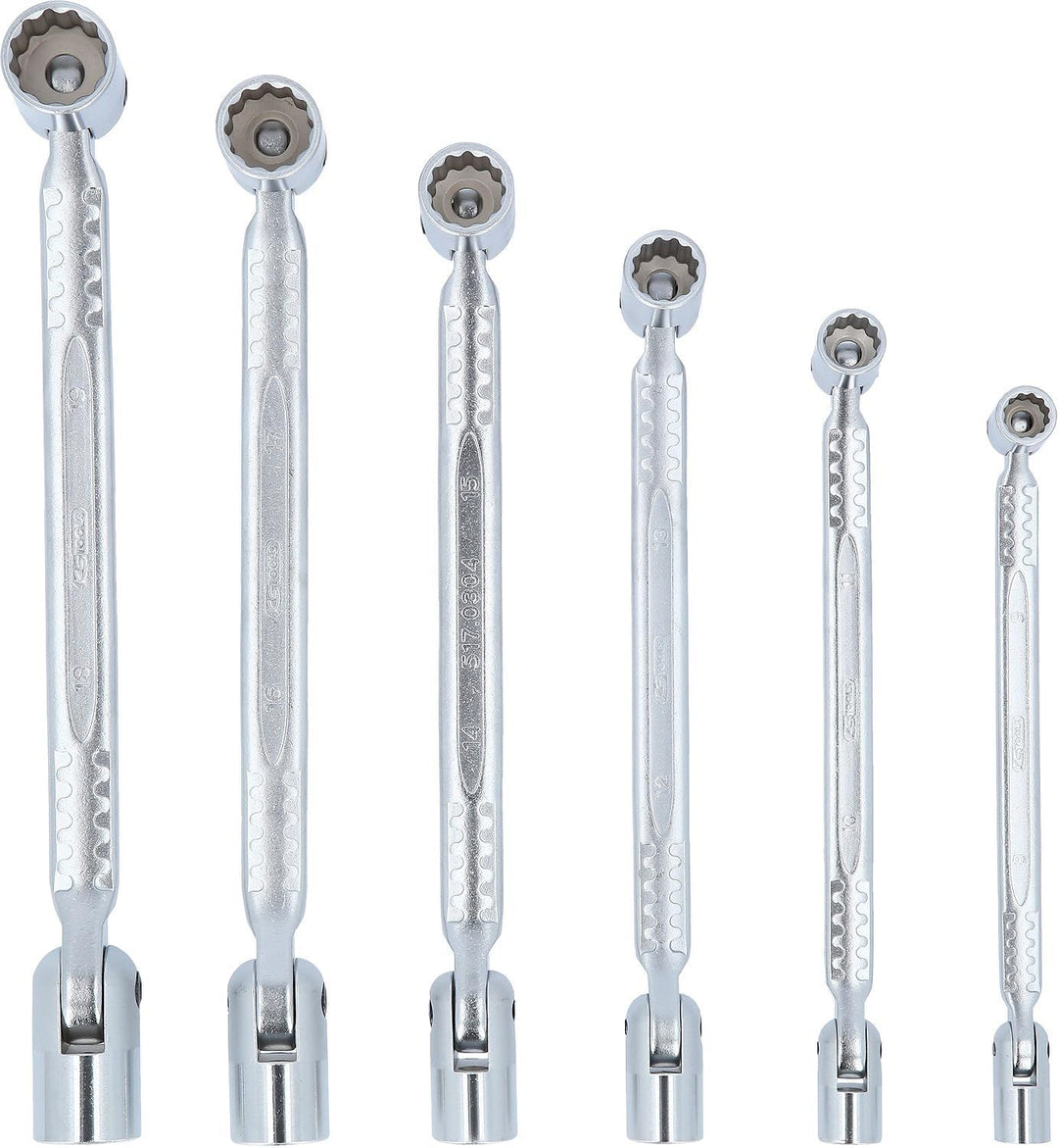 KS Tools 517.0310 CLASSIC Doppel-Gelenkschlüssel-Satz, 6-tlg.