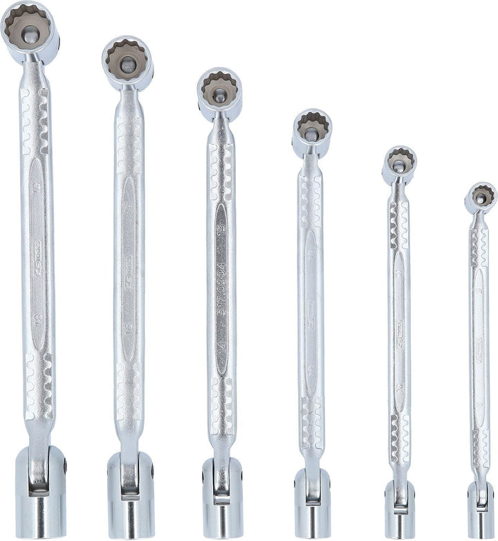 KS Tools 517.0310 CLASSIC Doppel-Gelenkschlüssel-Satz, 6-tlg.