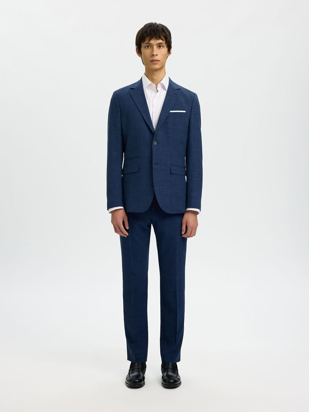 SELECTED HOMME Male Anzughose Slim Fit 44 Dark Navy, 44 Dark Navy