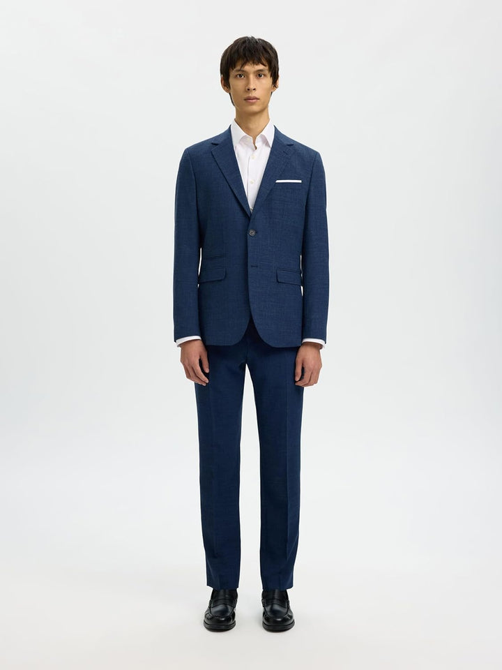 SELECTED HOMME Male Anzughose Slim Fit 44 Dark Navy, 44 Dark Navy