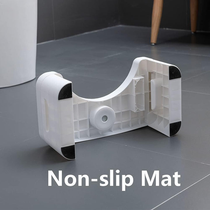 Coldcool Klappbarer Toilettenhocker, Töpfchen Tritthocker mit Duftposition, Badezimmer, Faltbarer Ko