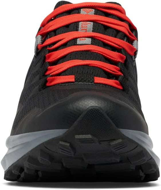 Columbia Herren Facet 75 Outdry Trekking Shoes 40 EU Black Fiery Red, 40 EU Black Fiery Red