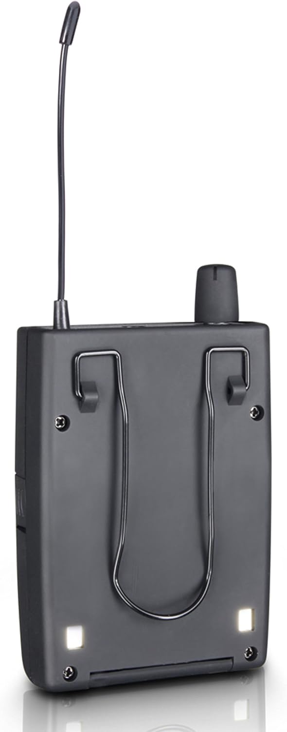 LD Systems MEI 1000 G2 - In-Ear Monitoring System drahtlos mit T Sender und BPR Empfänger, schwarz,