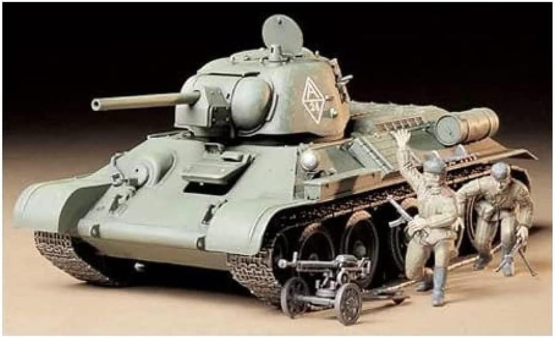Tamiya 300035149 - 1:35 WWII Russischer Kampfpanzer T34/76 ChTZ V.43 (2)