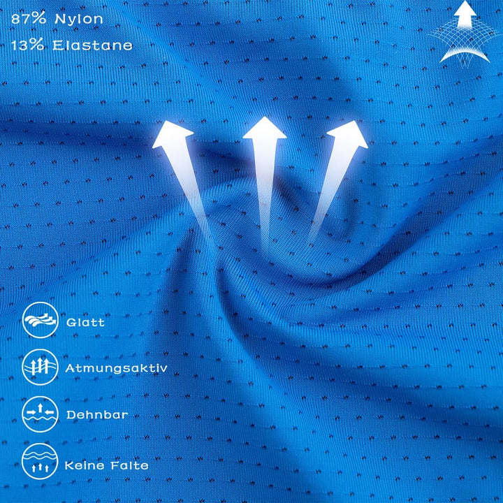 YAHWULAI Sexy, atmungsaktive und hautfreundliche HerrenBoxershorts M 1 Pack:blau, M 1 Pack:blau