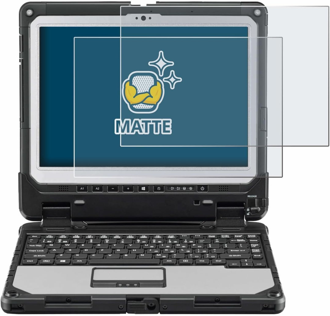 BROTECT Entspiegelungs-Schutzfolie für Panasonic Toughbook CF-33 (2 Stück) Matte Displayschutz-Folie