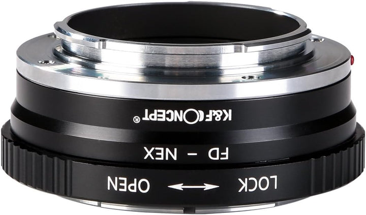 K&amp;F Concept® FD-NEX II Kupfer-Bajonett Objektivadapter,Adapter Ring,Canon FD Adapter,Objektiv Adapte