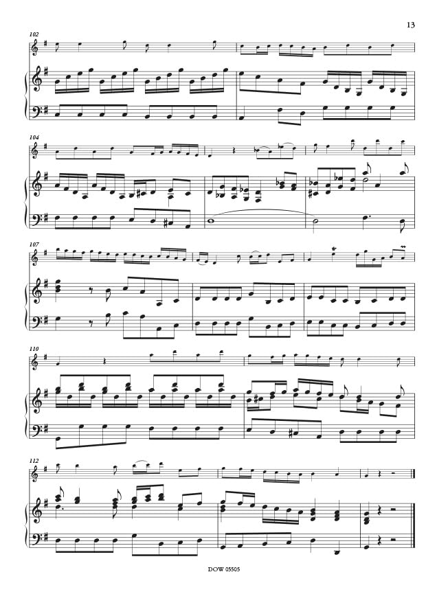 Concerto for Flute, Strings and Basso Continuo. Enthält Einzelstimme und Online-Audio, Taschenbuch