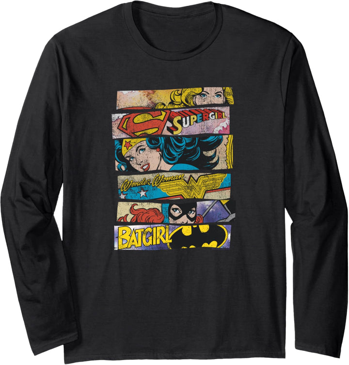 Justice League Three Of A Kind Langarmshirt