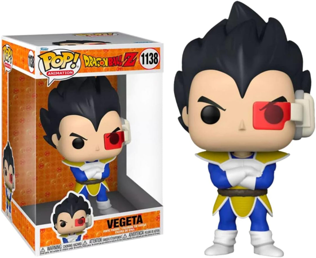 Funko Pop! Jumbo: Dragonball Z - Vegeta - Dragon Ball Z - Vinyl-Sammelfigur - Geschenkidee - Offizie