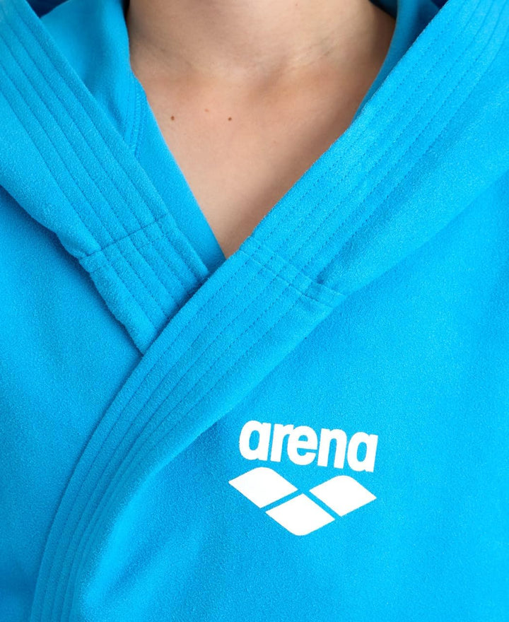 ARENA Jungen Zeal Plus Jr Bademäntel (1er Pack) 10-11 Jahre BLUE-WHITE, 10-11 Jahre BLUE-WHITE