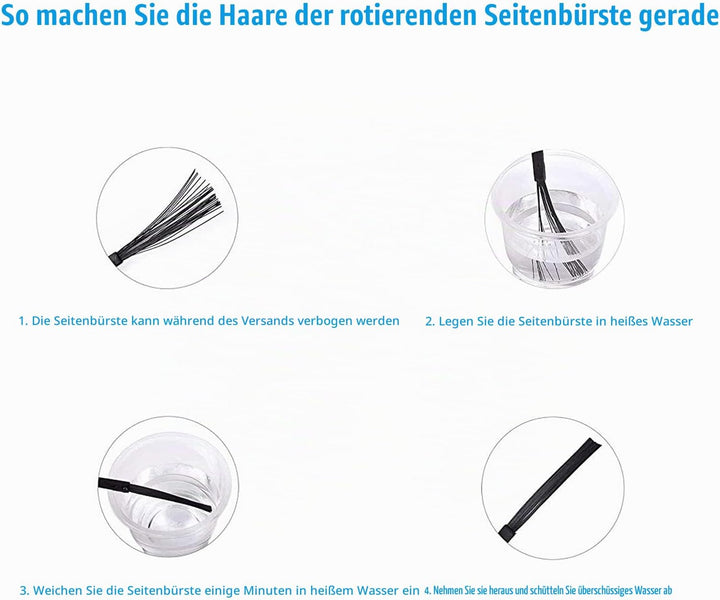 Bürste Filter Zubehör für Ecovacs DEEBOT X1 Omni X1 Plus X1 Turbo DEEBOT T10 T10 Plus T10 Turbo Stau