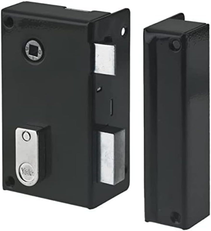 Yale Vertikales Türschloss mit Bolzen – Achse 44 mm, quadratisch 7 mm – Installation Tür rechts – id