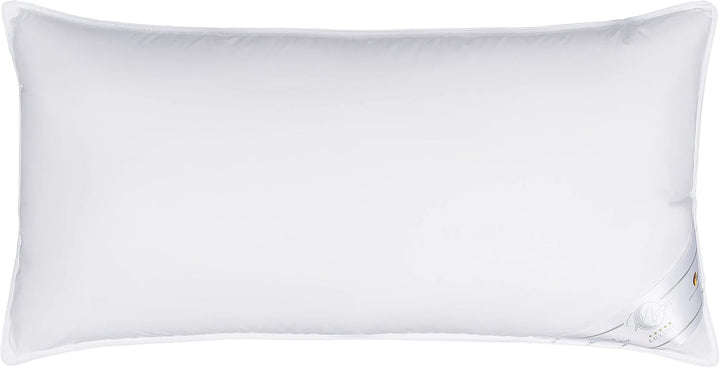 Moon Luxury Kopfkissen 3-Kammer Innenkissen ca. 40x80 cm - 400g - 90% Daunen und 10% Federn mit Trau