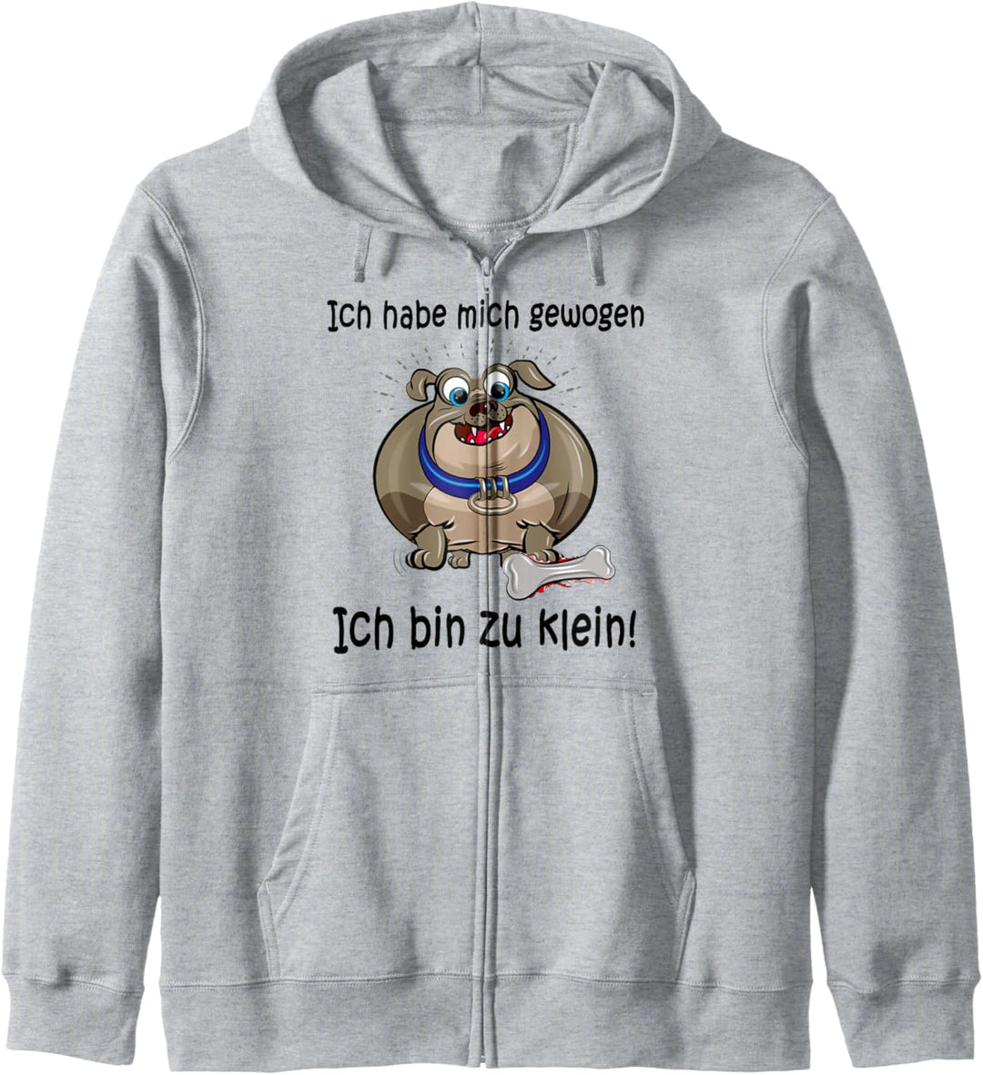 Ich hab mich gewogen - lustiges Diät Kapuzenjacke