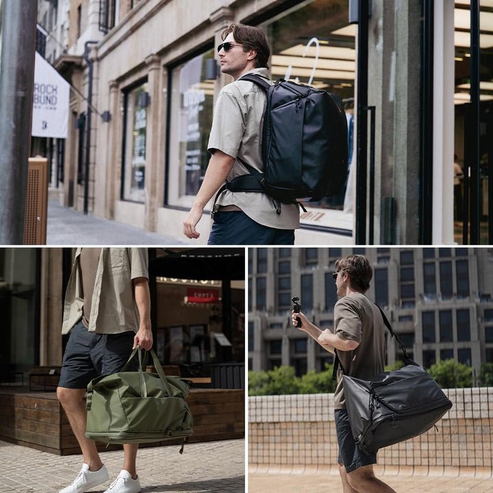 [PGYTECH] OneMo Reiserucksack, 35 l, Reiserucksack, 3 Formen, Rucksack, Umhängetasche, ausziehbar, s
