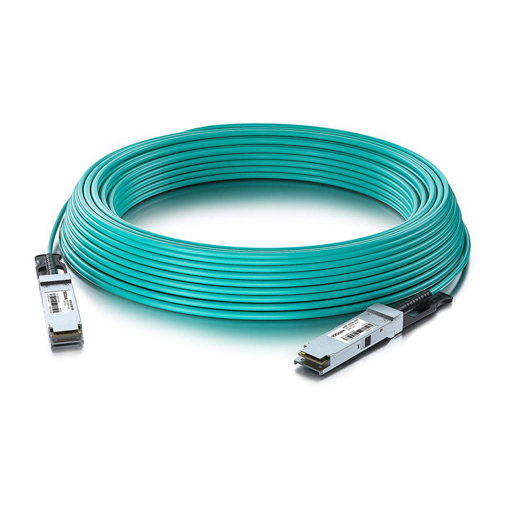 40G QSFP+ AOC Cable - 40GBASE Ethernet Active Optical Cable, QDR, MMF for Cisco QSFP-H40G-AOC10M, Su