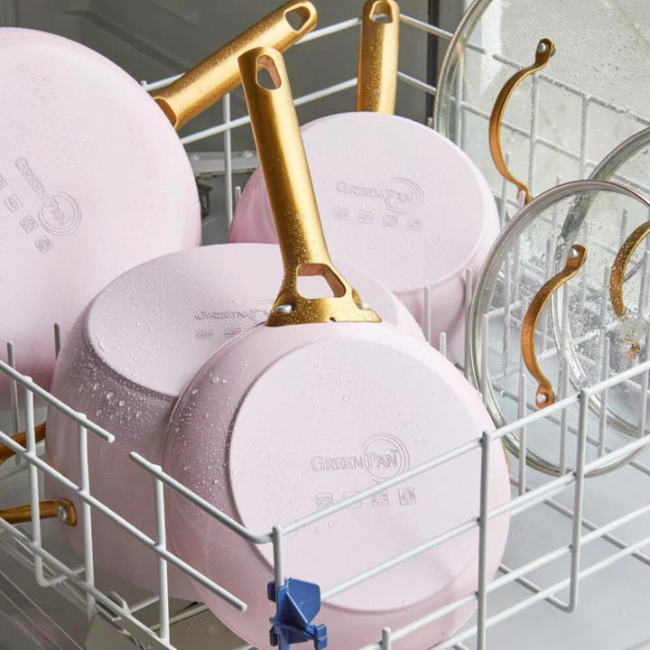 GreenPan Reserve Harteloxiertes Gesundes Keramische Antihaft-Kochgeschirr Set,10 Teile,Inklusive Bra