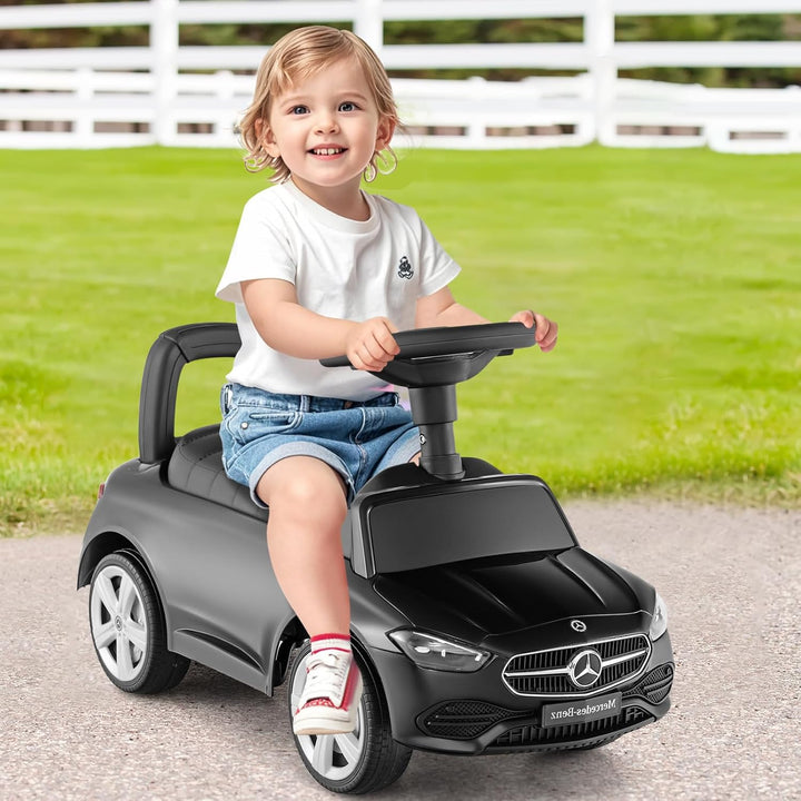 SOARS Kinder Rutschauto, Rutschfahrzeug mit Lenkrad, Sound, Stauraum, Spielzeugauto Jungen & Mädchen