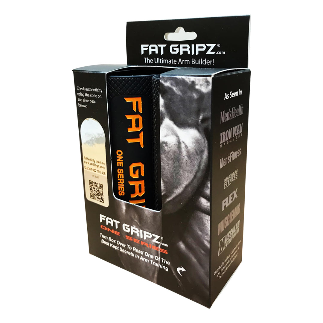 Fat Gripz One (aussendurchmesser 4,45cm) Black/Orange, Black/Orange