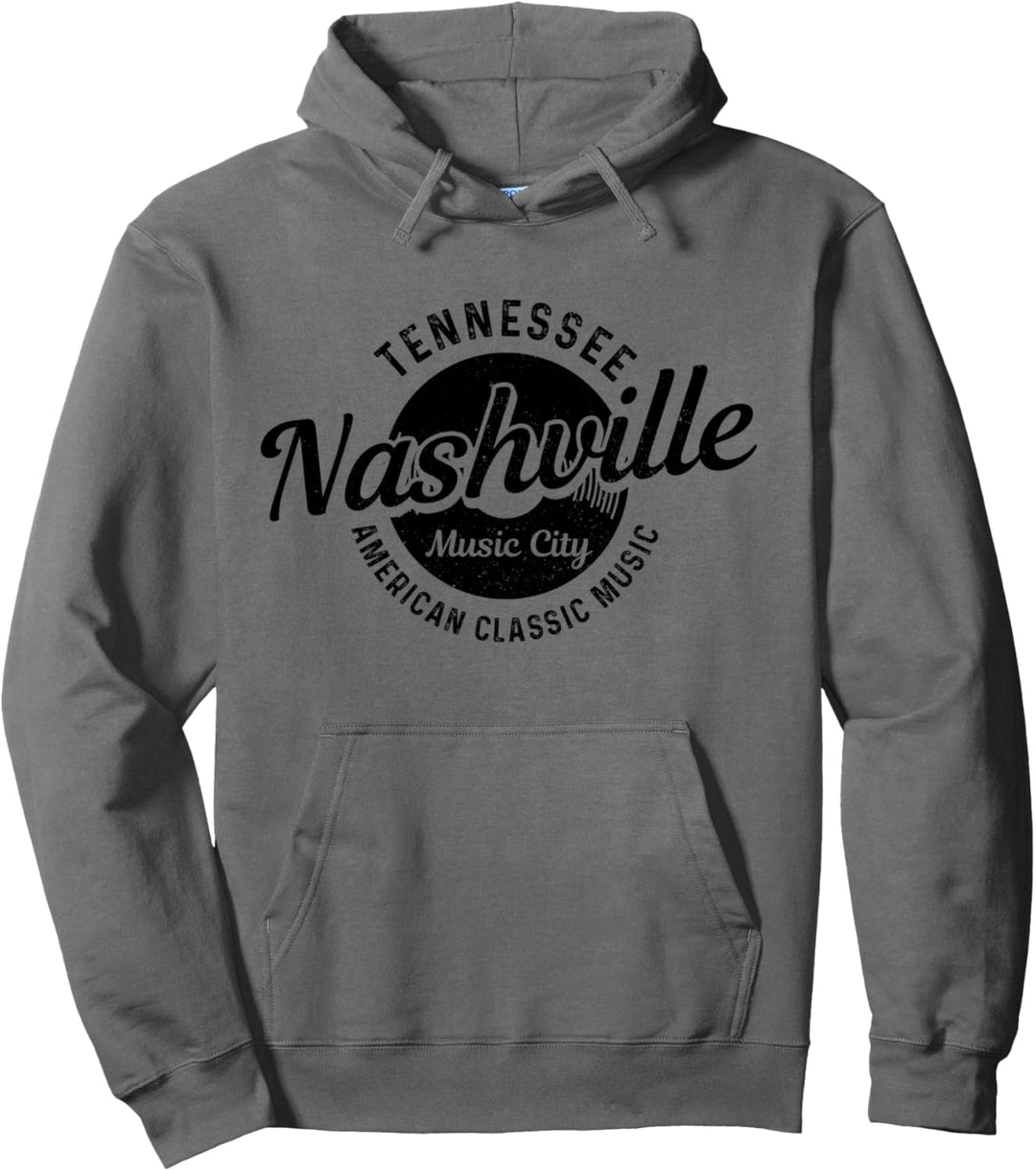 Nashville Tennessee USA Country Musik Music City Souvenir Pullover Hoodie