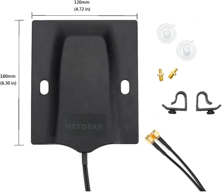 NETGEAR MR2100 Mobiler WLAN Router mit SIM Karte | 4G LTE Router mobil | bis 2 GBit/s Download-Speed