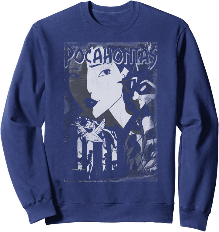 Disney Pocahontas Dark Portrait Poster Sweatshirt