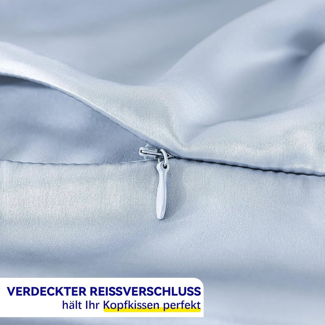 SeidenKissenbezug 40x60,Jaciu Kissenbezüge aus Seide,für Haar und Haut Beide Seiten Echte Seide Kiss