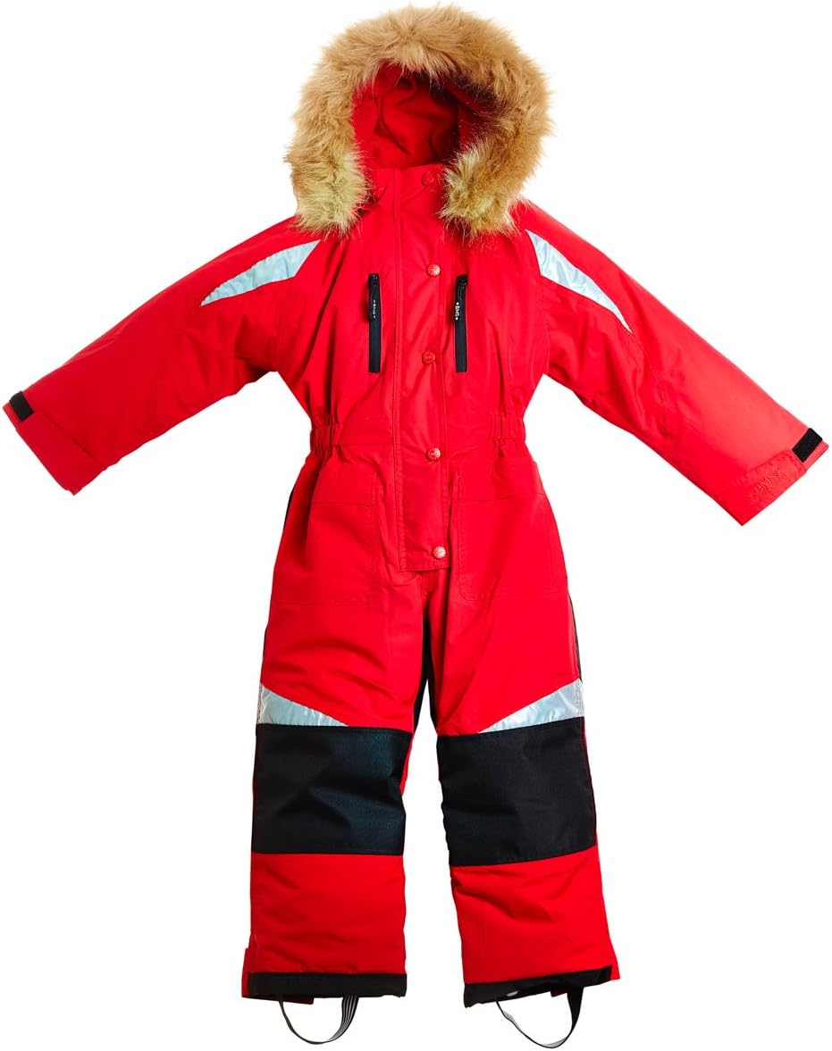 BMS Schneeanzug für Jungen und Mädchen - 100% wasserdicht - atmungsaktiv - sehr warm, Thermoanzug 80