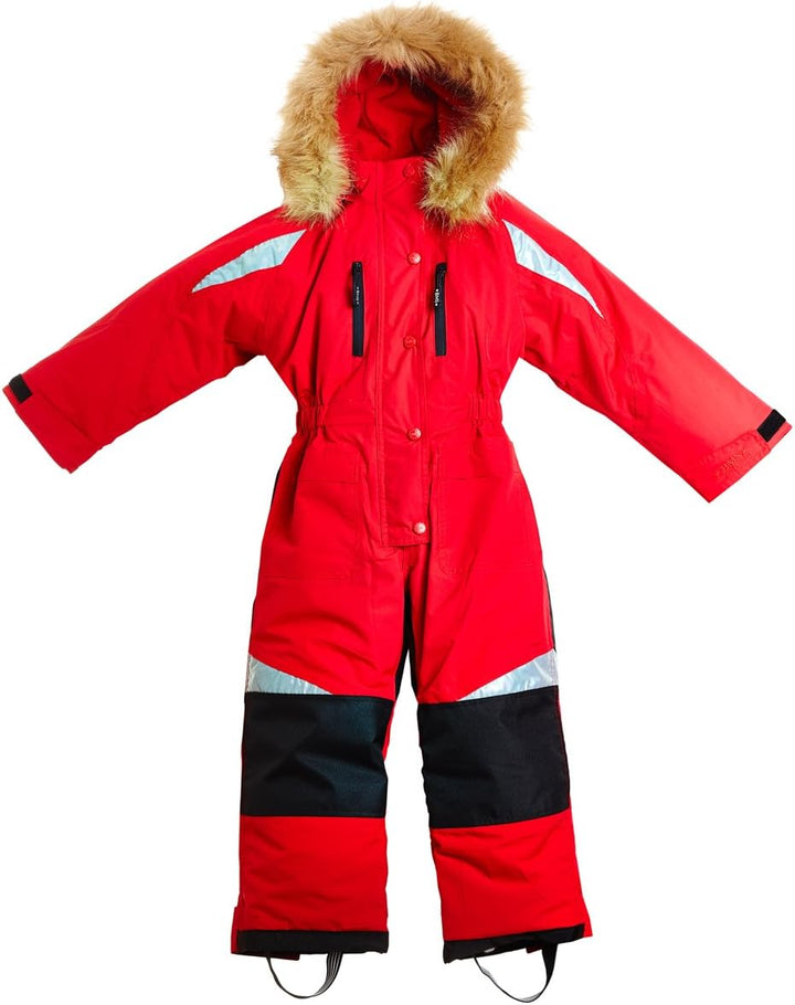 BMS Schneeanzug für Jungen und Mädchen - 100% wasserdicht - atmungsaktiv - sehr warm, Thermoanzug 80