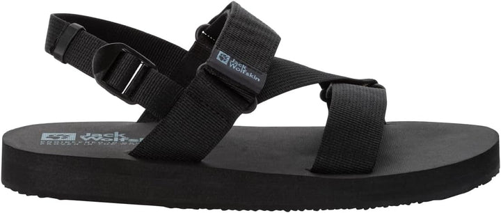 Jack Wolfskin Herren Urban Entdeckung Belt M Sandale 43 EU Schwarz, 43 EU Schwarz