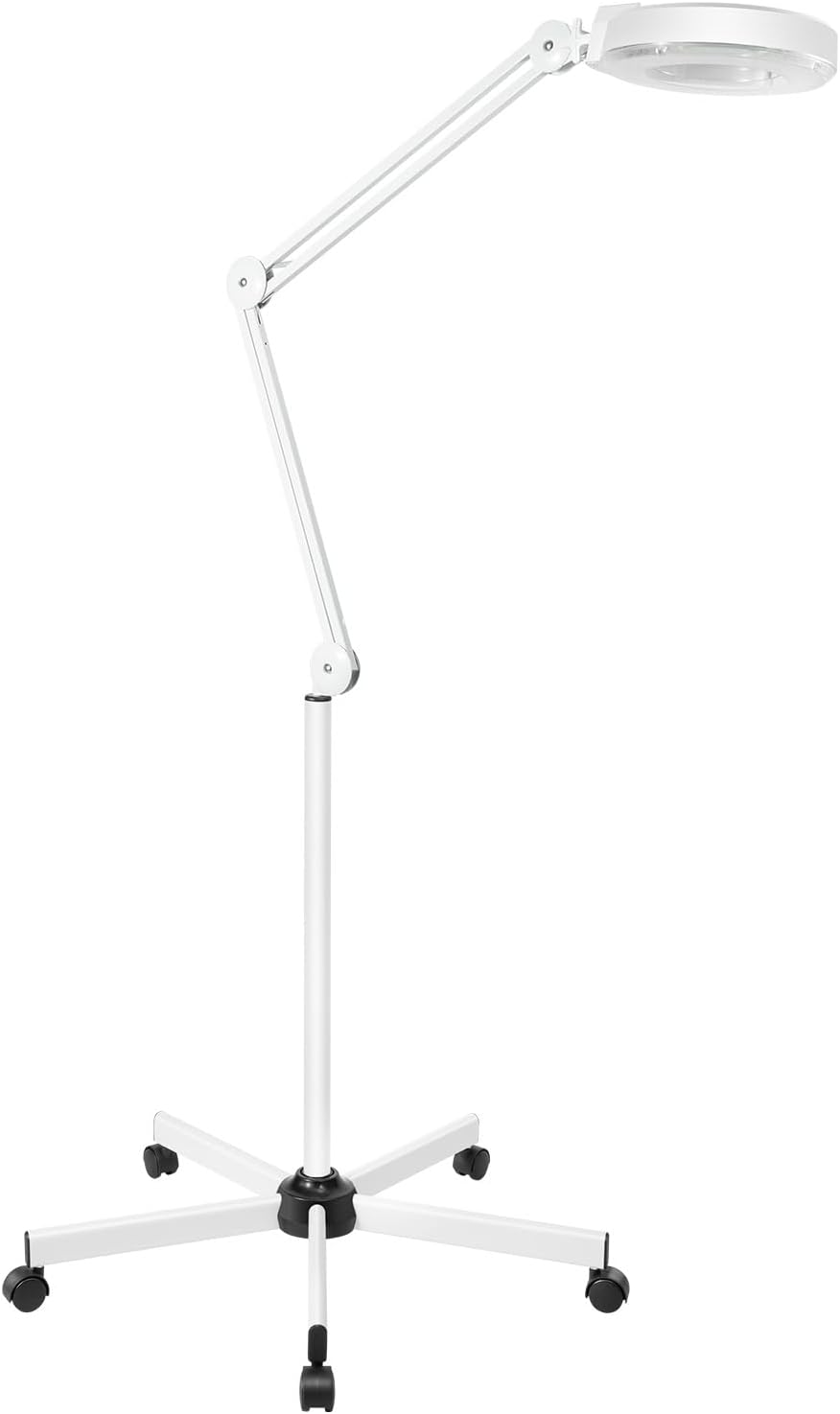 8X LED Lupenleuchte Kosmetische Lupe Lupenlampe mit Standfuss Vergrösserung Lupenlampe LED Lupenleuc