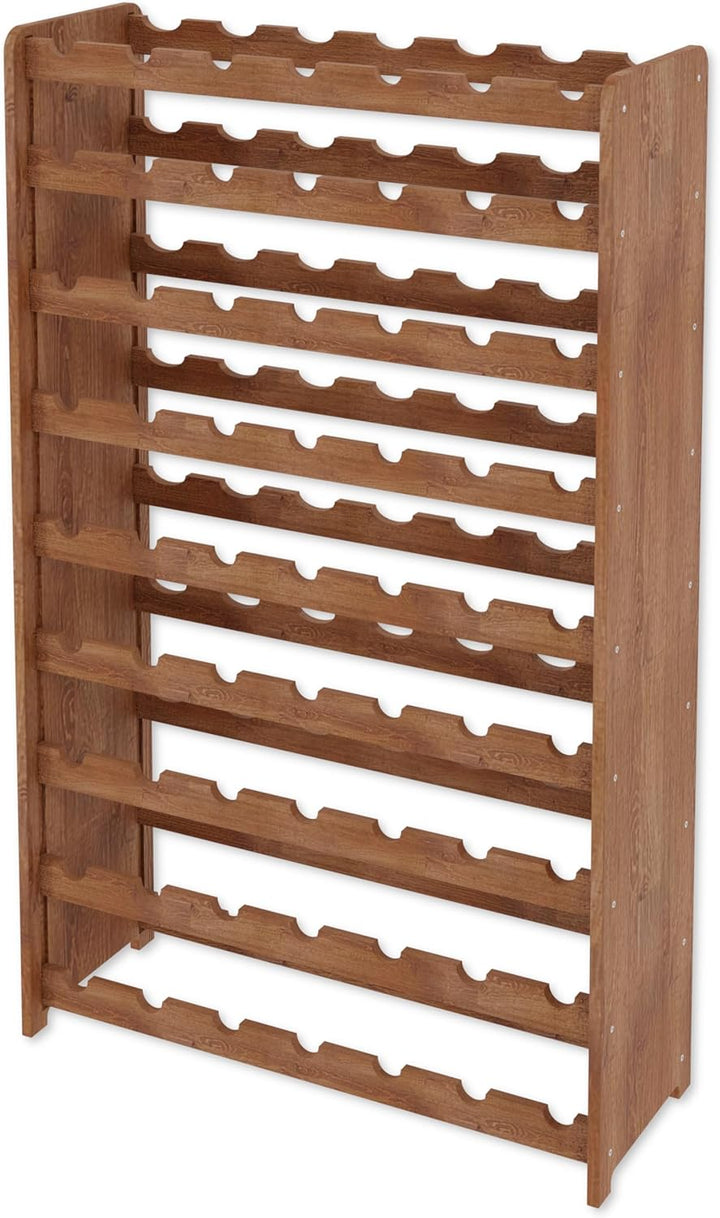 Lenmar, Wählen Sie Ihre Farbe, RW-3-63, Weinregal aus Holz, 118 x 72 x 26,5 cm, für 63 Flaschen, 9 l